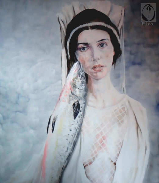 oil on canvas - olio su tela di Piro
